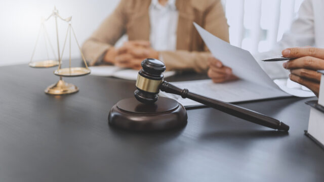 Lawyer and client negotiation in legal judgement consulting..