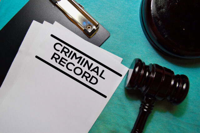 criminal record gavel