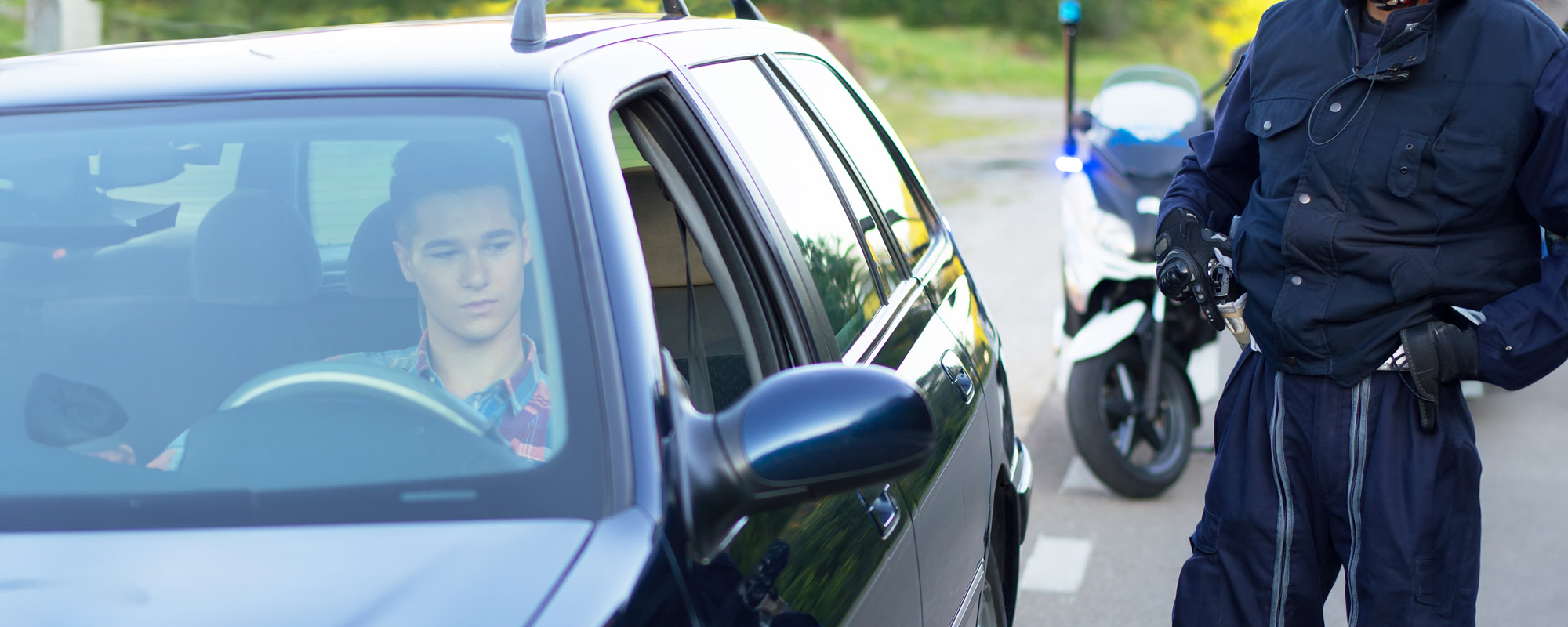 Police traffic controle
